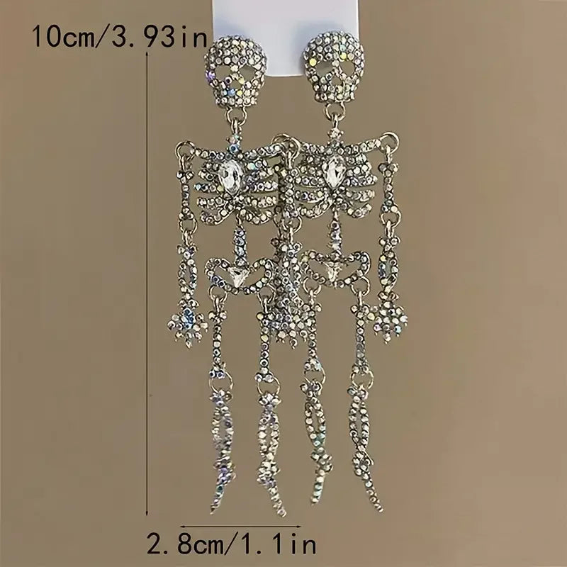Halloween Retro Long Earrings