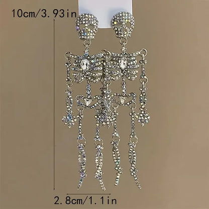 Halloween Retro Long Earrings