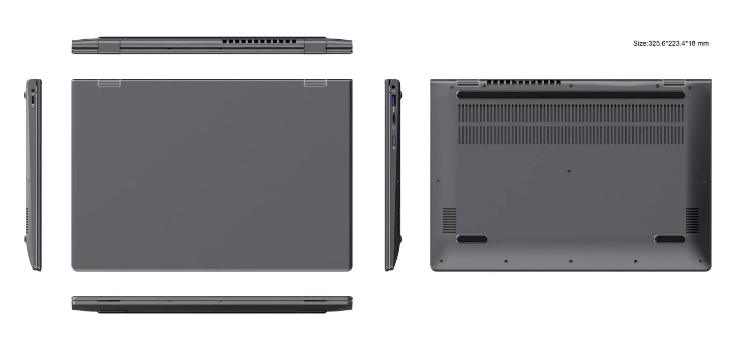 14.1 inch yoga screen touch mini laptop