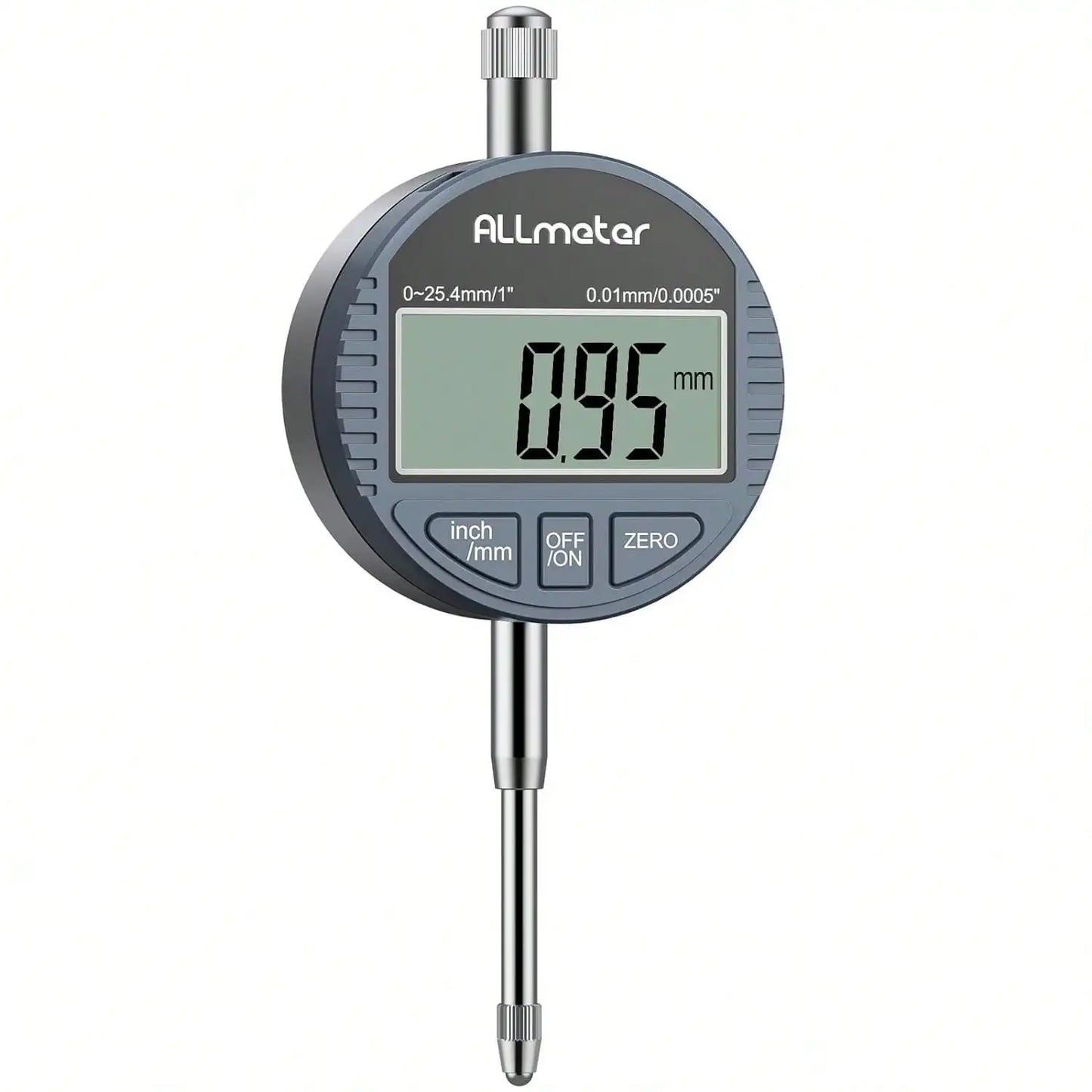 Digital probe indicator test gauge range
