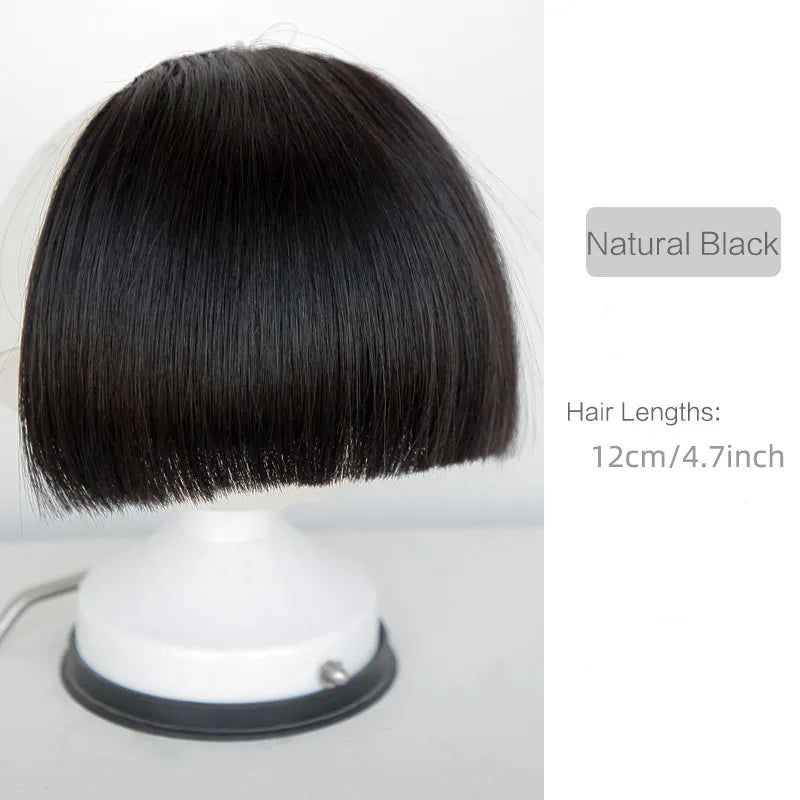 Synthetic Fake Bangs In Hair Extensions