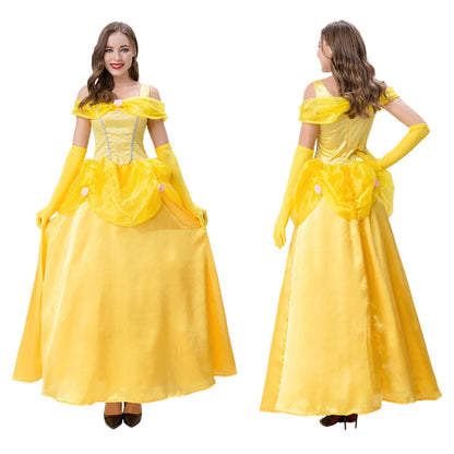 Fancy Cinderella Elsa Cosplay Halloween Dress