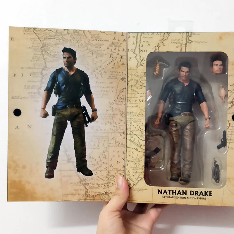 NECA Uncharted 4 A thief's end NATHAN DRAKE Action Figure Model Toys