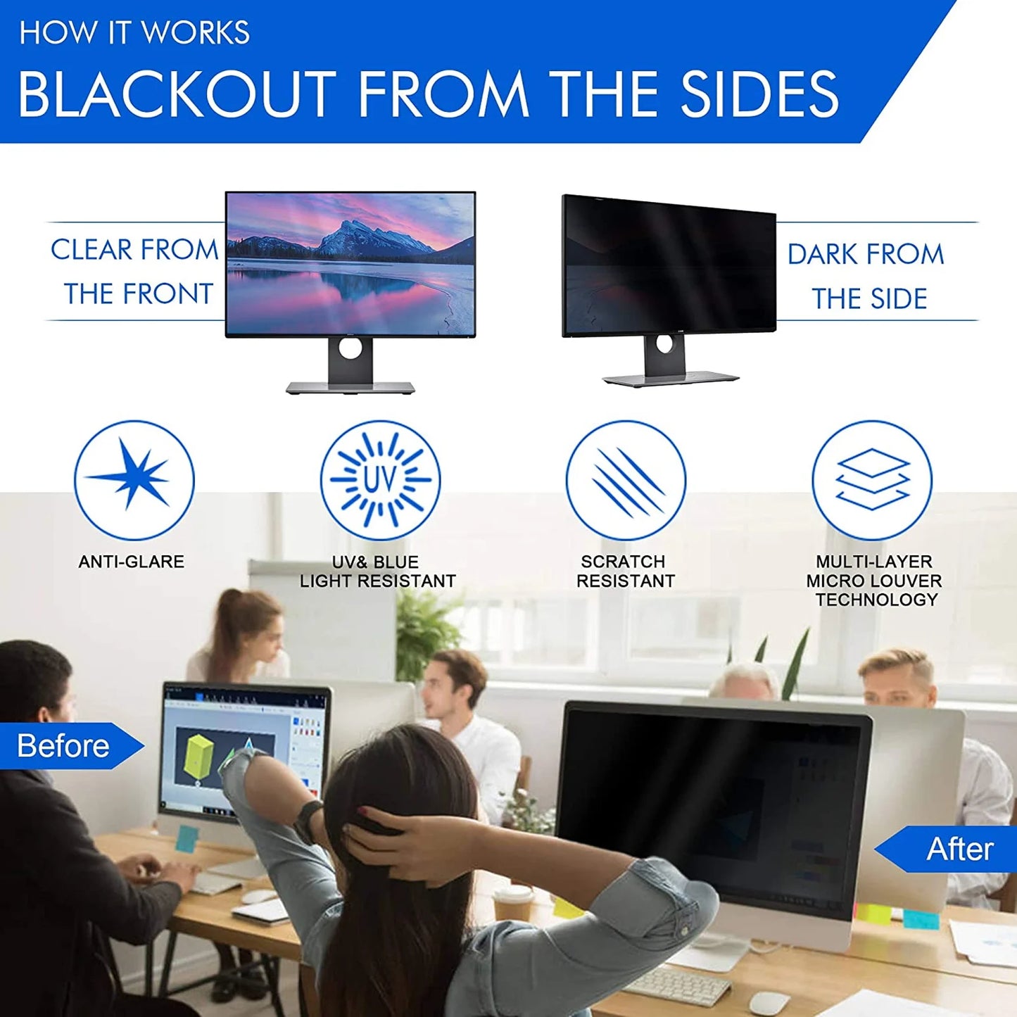 22 Inch Computer Screen Protector