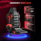 Reclining PU Leather High Back Office Chair
