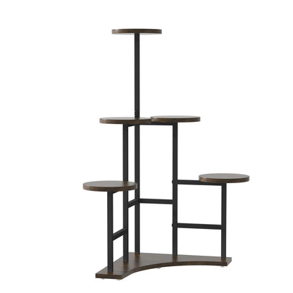 5 tiered corner plant stand