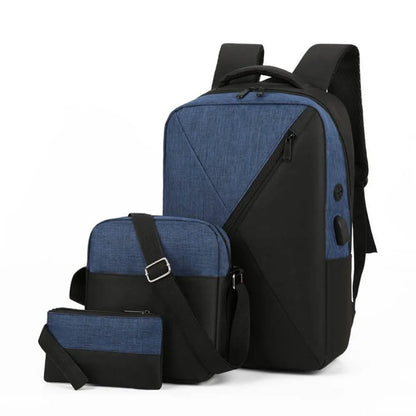 3pcs versatile trendy washable computer bag