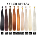 Heat Resistant Fiber Hair Weaving Synthetic Straight Hair