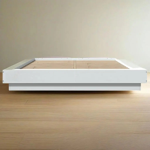 Stylish White Bed Frame