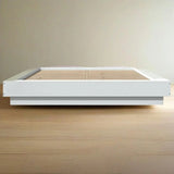 Stylish White Bed Frame