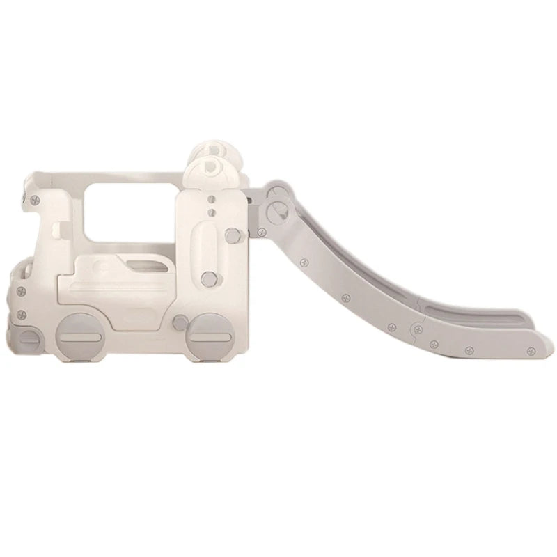 Kid's Home Functional Slide with Bus