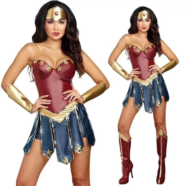 Women's Leather Cosplay Costumes