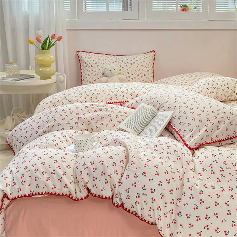 Lovely Soft Linen Bedding Set