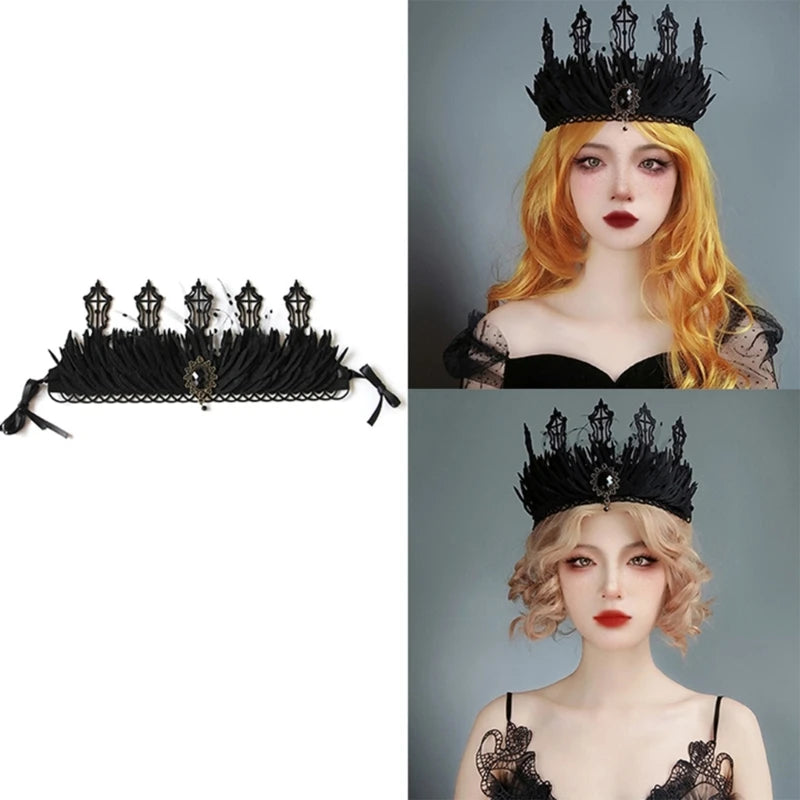 Black Queen Goth Crown