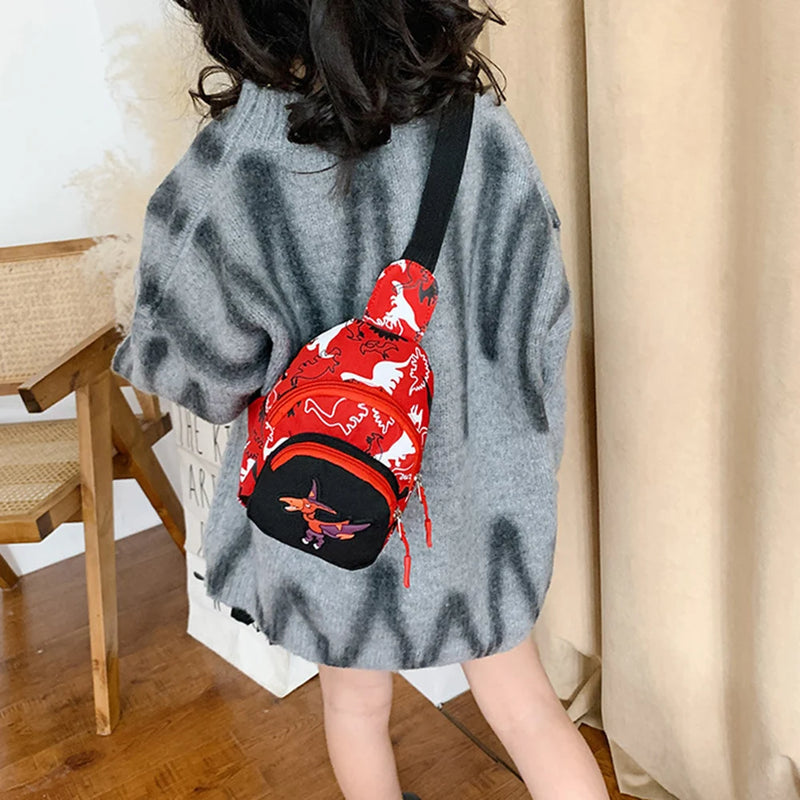 Cute Dinosaur Kid's Crossbody Bag