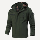 Breathable Windproof Zipper Long Sleeve Coat