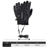 USB Touch Screen Anti-Slip Glove for Cycling