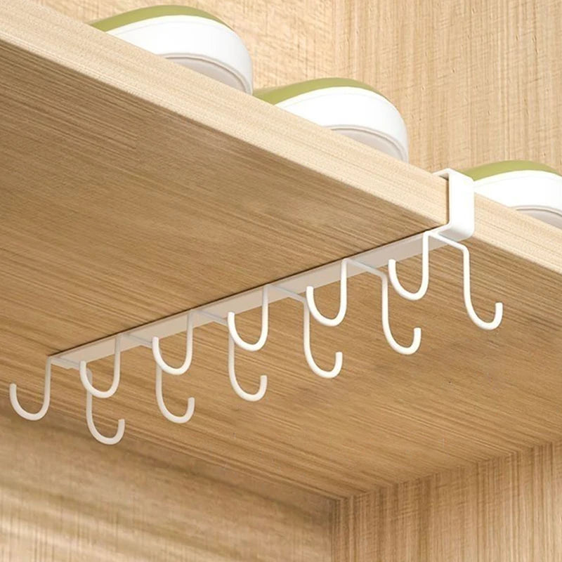 Multifunctional double-row storage hooks
