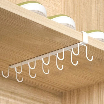 Multifunctional double-row storage hooks