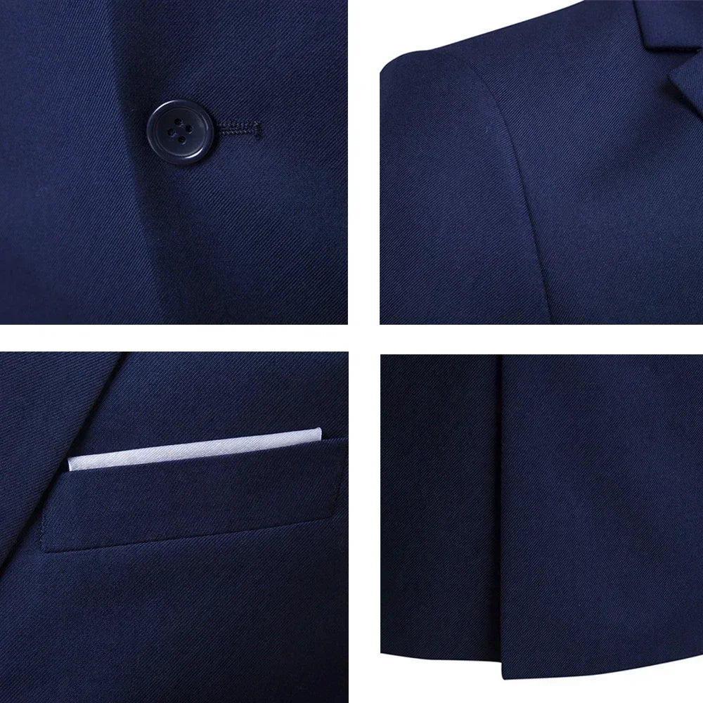 Elegant 3 pieces luxury blazers outfit