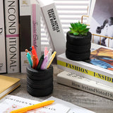 Tire Shaped Planter Pencil Pen Holder
