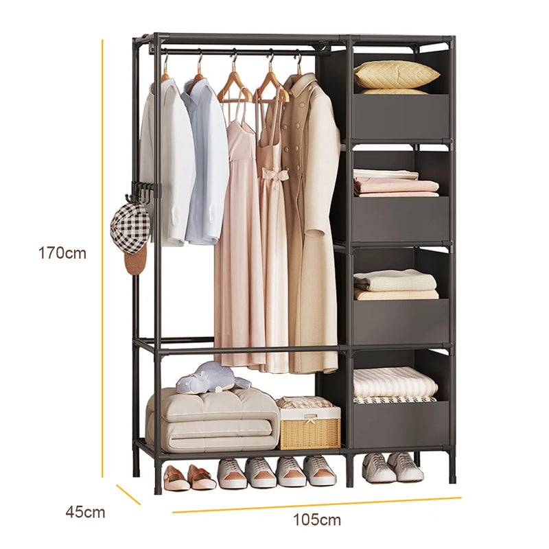Floor-Standing Large Capacity  Wardrobe