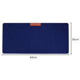 Table Soft Felt Non-slip Mouse Pad