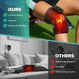 Knee Heating Joint Physiotherapy Hot Compress Vibration Massager