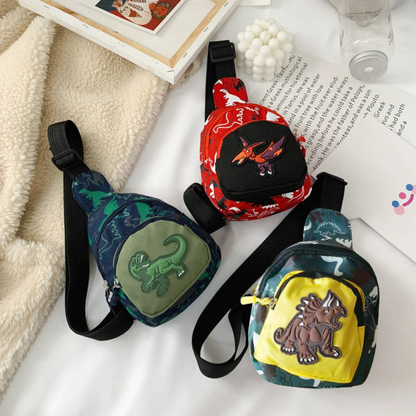 Cute Dinosaur Kid's Crossbody Bag