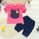 Summer Baby Girls Clothing Set