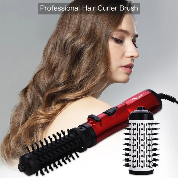 2 In 1 Hot Air Spin Hair Dryer Brush