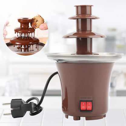 Creative design mini chocolate fountain machine