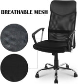 Mesh High Back Adjustable Swivel Office Chair