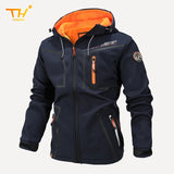 Men's Fleece Soft Shell Parker Coat
