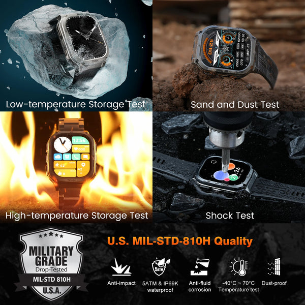Digital Fitness Bluetooth Waterproof Watches