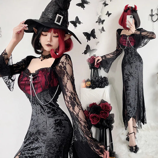 Dark Gothic Halloween Costume