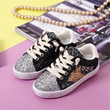 Fashion Glitter Star Kid's Sneakers