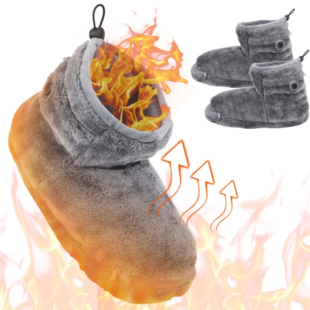 Usb heater winter warm snow boots