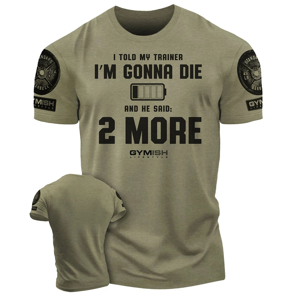Men's Fitness T-Shirt - Short Sleeve Gym Wear | East R Us