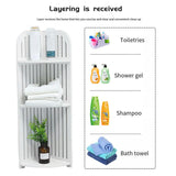 3 Tier Corner Bathroom Organiser Stand