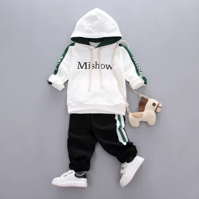 2pc Long Sleeve Hoodie + Trousers Set