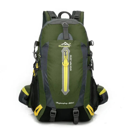 Waterproof rucksack for outdoor activities