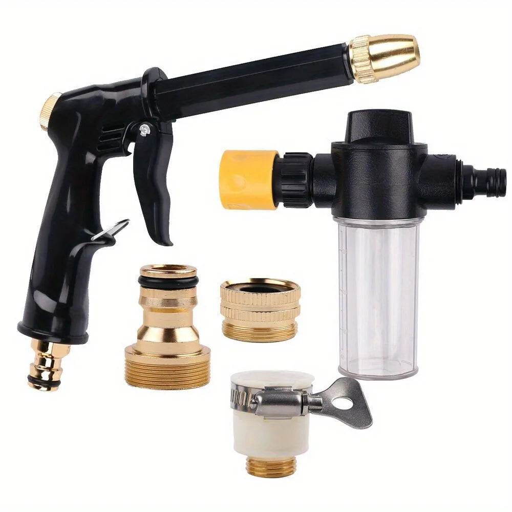 High pressure water spray gun