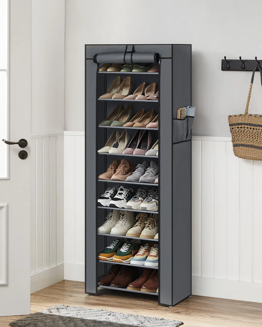 10 tier shoe rack cabinet