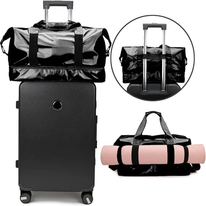 Stylish and waterproof gym duffel bag