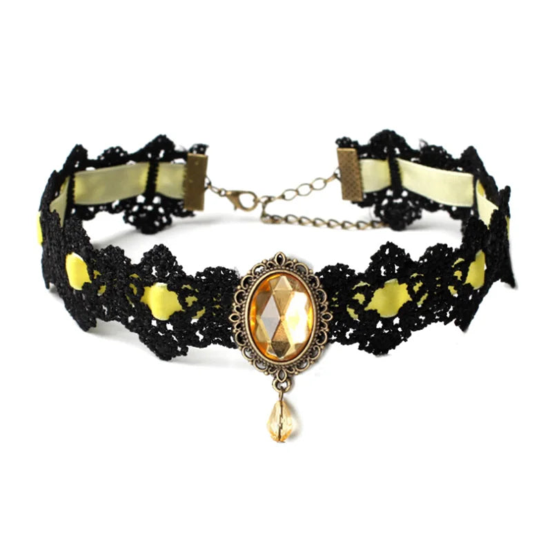 Steampunk Vintage Choker Necklace