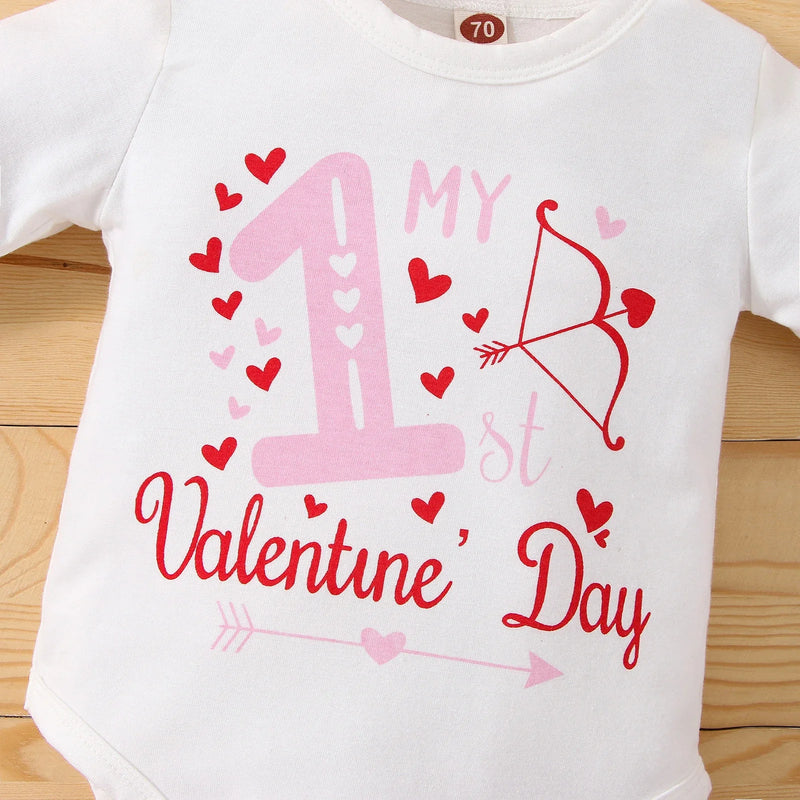 Infant Long Sleeve Letter Printed Set