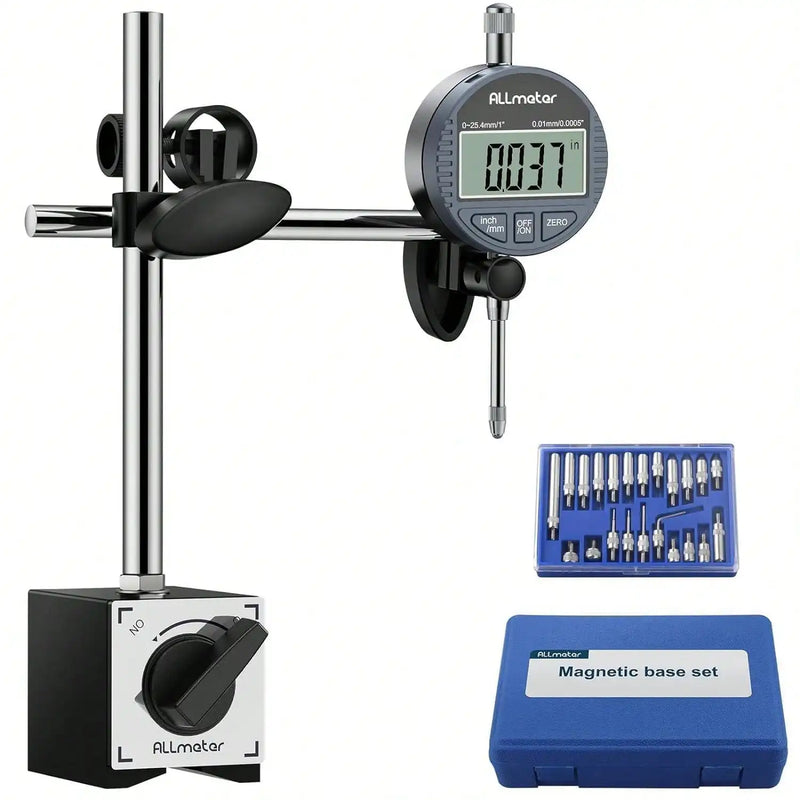 Digital Dial Indicator with Magnetic Base