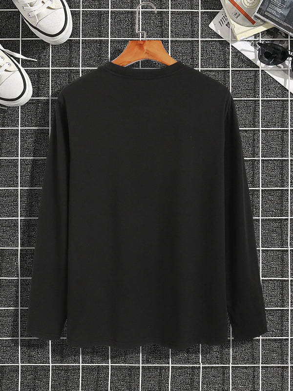 Trendy Casual Long-sleeved T-shirt