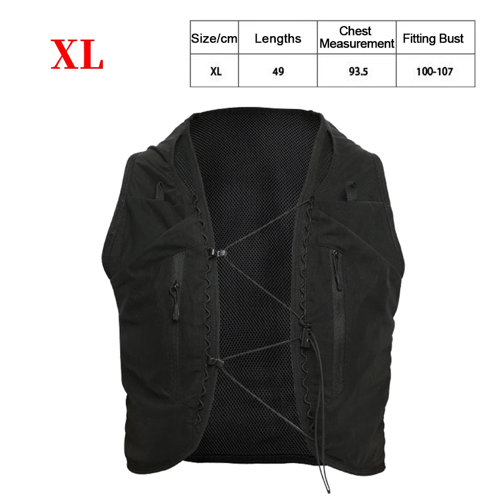 Large capacity portable hydration bladder backpack